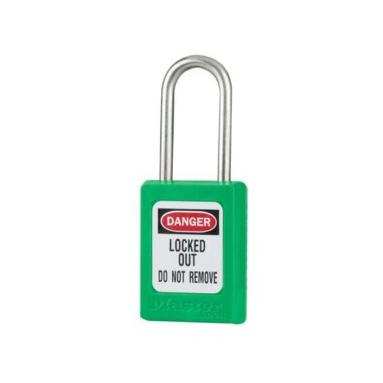 Green S31 padlock