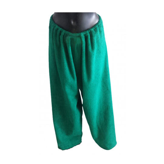 Bouclette Green Trousers - Proban Treaty