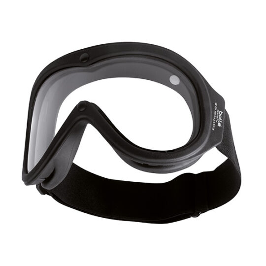 Chronosoft firefighter glasses - POLYCARBONATE double screen, wide adjustable headband