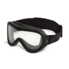 Chronosoft Firefighter Glasses mask resistant to extreme temperatures, POLYCARBONATE double screen, wide adjustable headband