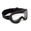 Goggle mask resistant to extreme temperatures, POLYCARBONATE double screen, wide adjustable headband EN166 - EN170 - UKCA